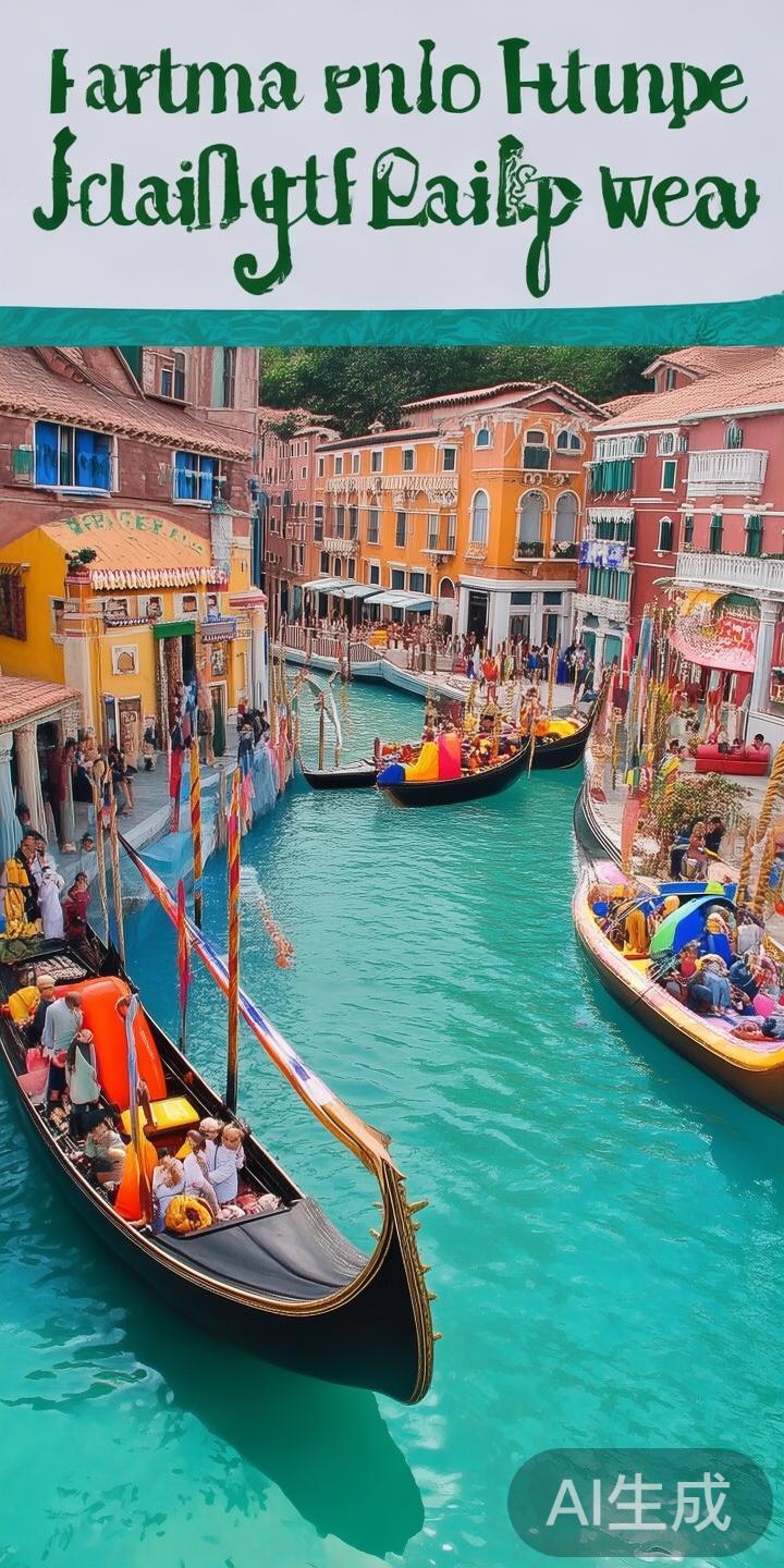 除了博彩，威尼斯主题公园为家庭游客提供了理想的休闲