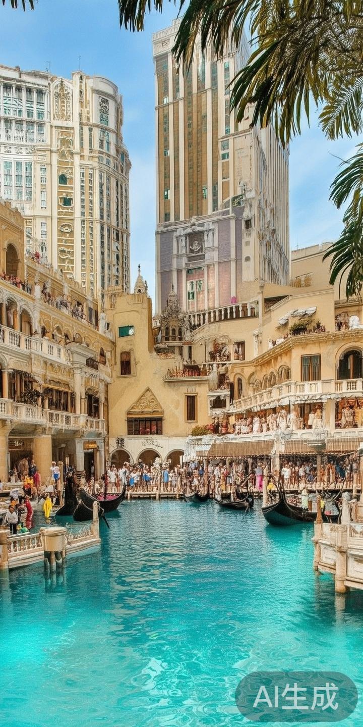 在澳门威尼斯人度假村，游客不仅可以享受到奢华的住宿