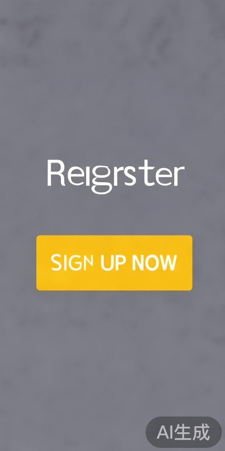 在首页显眼位置，找到【注册】或【立即注册】按钮，点